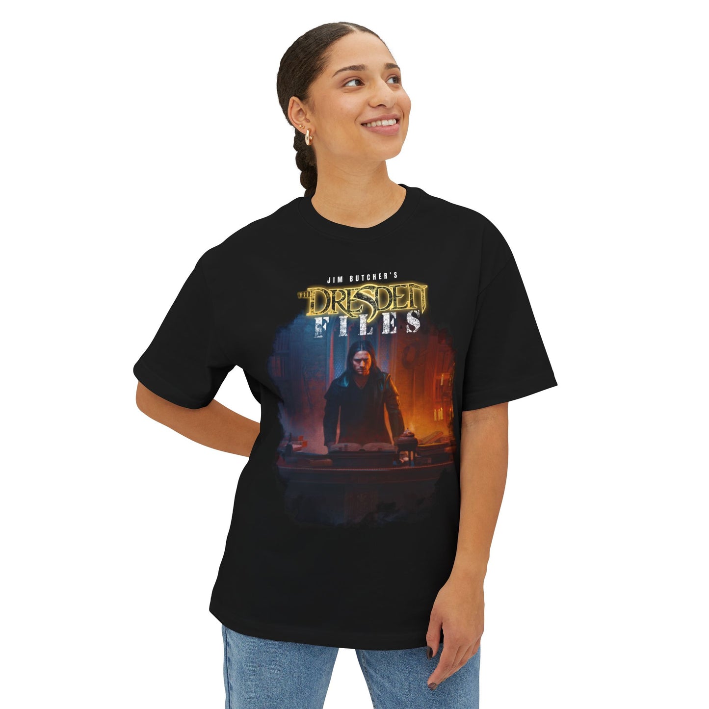The Law Unisex Oversized Boxy Tee