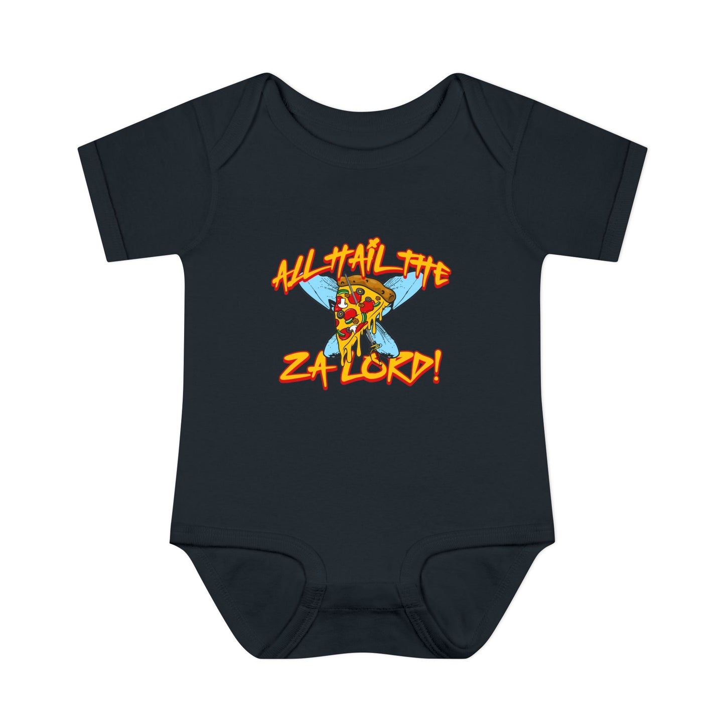 All Hail The Za Lord Onesie by Andy Tripp