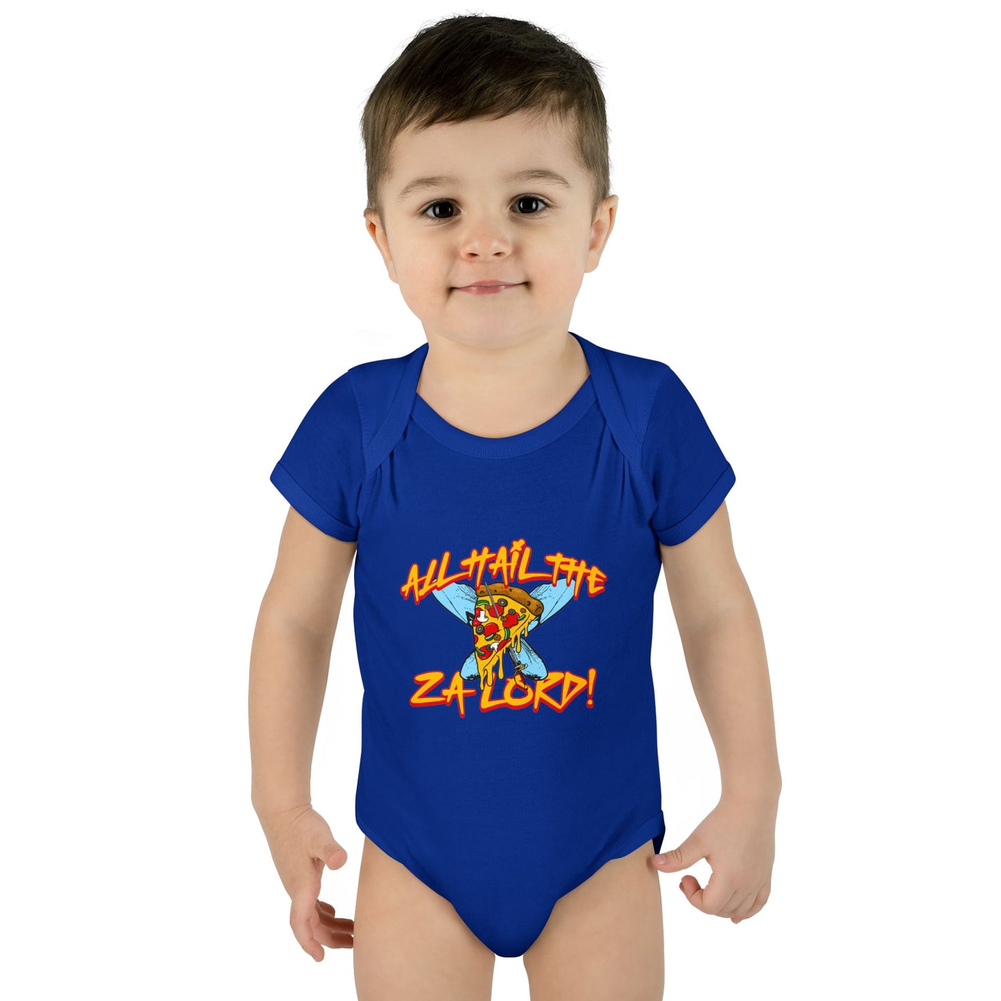 All Hail The Za Lord Onesie by Andy Tripp