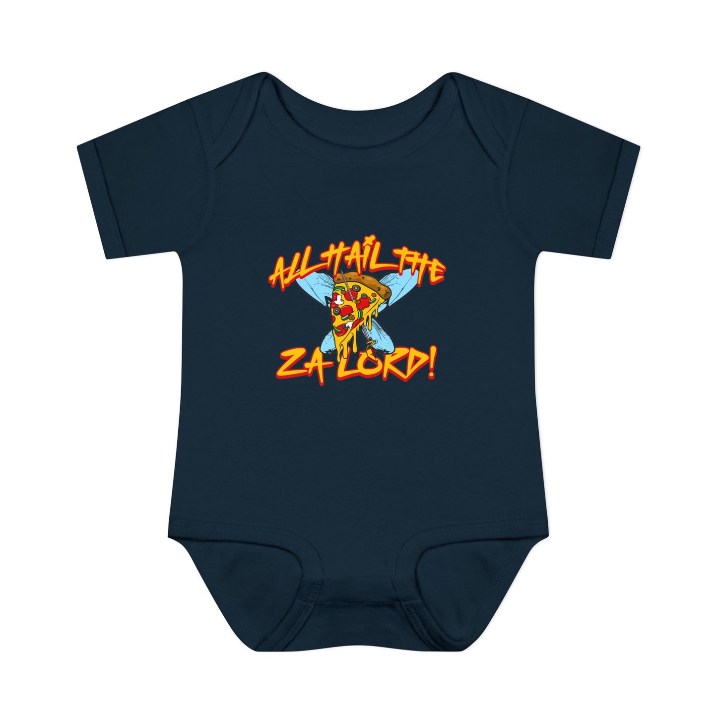 All Hail The Za Lord Onesie by Andy Tripp
