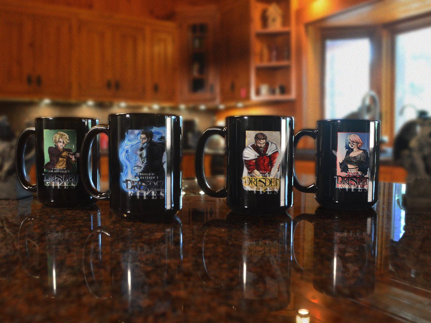 The Dresden Files 15oz Mug Bundle